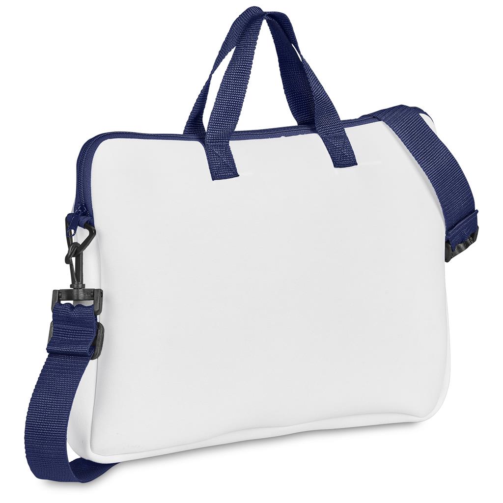 Pre-Production Sample Hoppla Nimbus Neoprene Laptop Sleeve with Handles & Shoulder Strap – 15 -16 in - Image 12