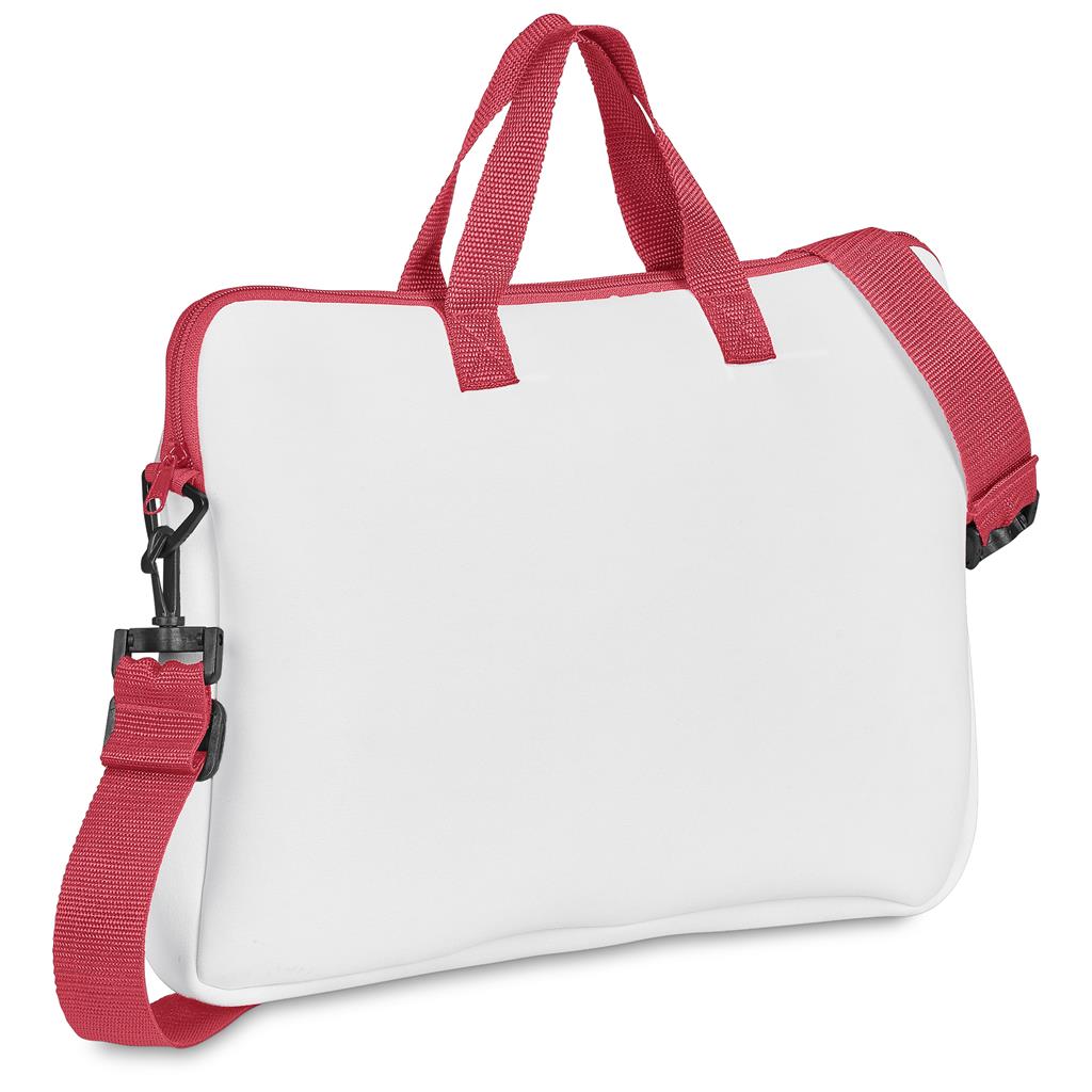 Pre-Production Sample Hoppla Nimbus Neoprene Laptop Sleeve with Handles & Shoulder Strap – 15 -16 in - Image 14