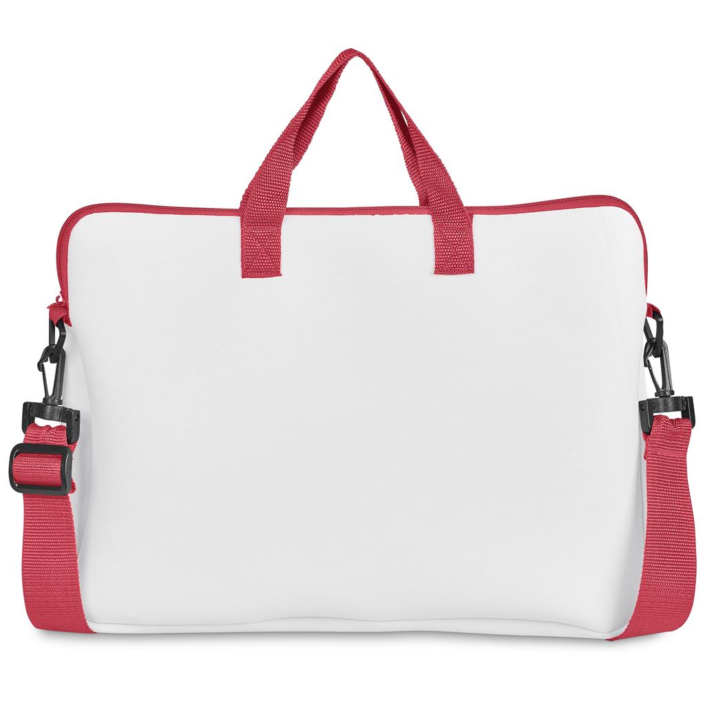 Pre-Production Sample Hoppla Nimbus Neoprene Laptop Sleeve with Handles & Shoulder Strap – 15 -16 in - Image 10