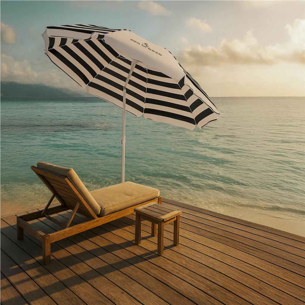 Serendipio Tanereef Stripe Beach Umbrella - Image 33