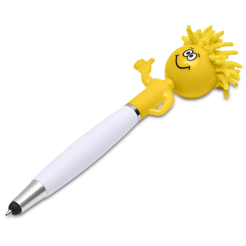 Altitude Moptopper Thumbs-Up Stylus Ball Pen & Screen Cleaner - Image 22