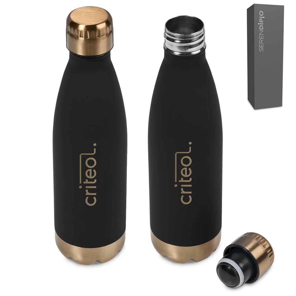 Serendipio Napoli Stainless Steel Vacuum Water Bottle - 500ml - Image 6