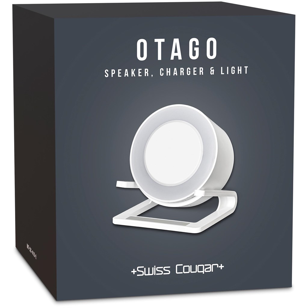 Swiss Cougar Otago Bluetooth Speaker, Wireless Charger, Phone Stand & Night Light - Image 11