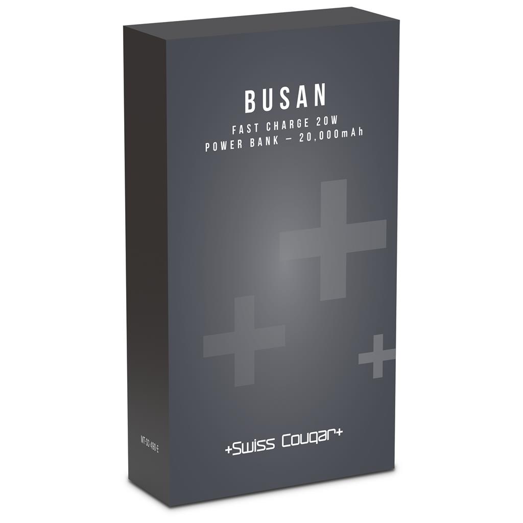 Swiss Cougar Busan Fast Charge 20W Power Bank - 20 000mAh - Image 7