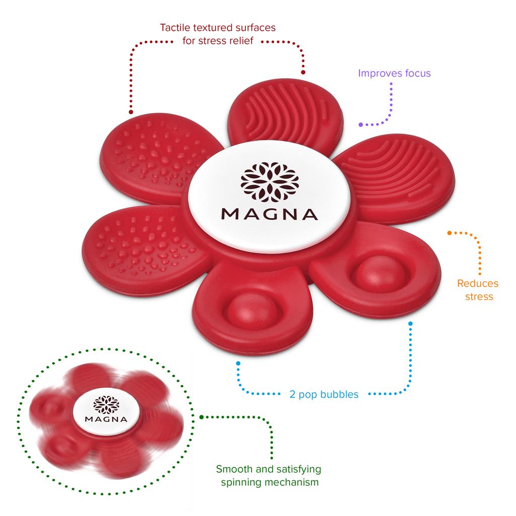 Altitude Flower Power Stress Relief Spinner - Image 36