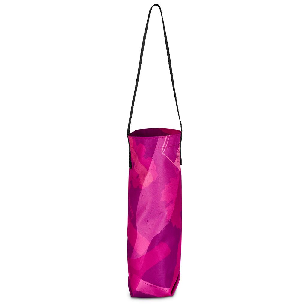 Pre-Production Sample Hoppla Cellaro Polyester Wine Bottle Gift Bag - Image 5