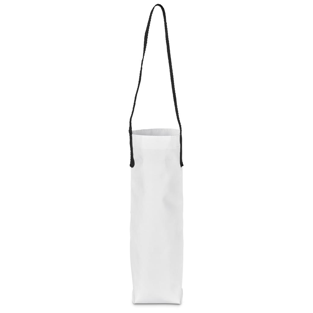 Pre-Production Sample Hoppla Cellaro Polyester Wine Bottle Gift Bag - Image 9