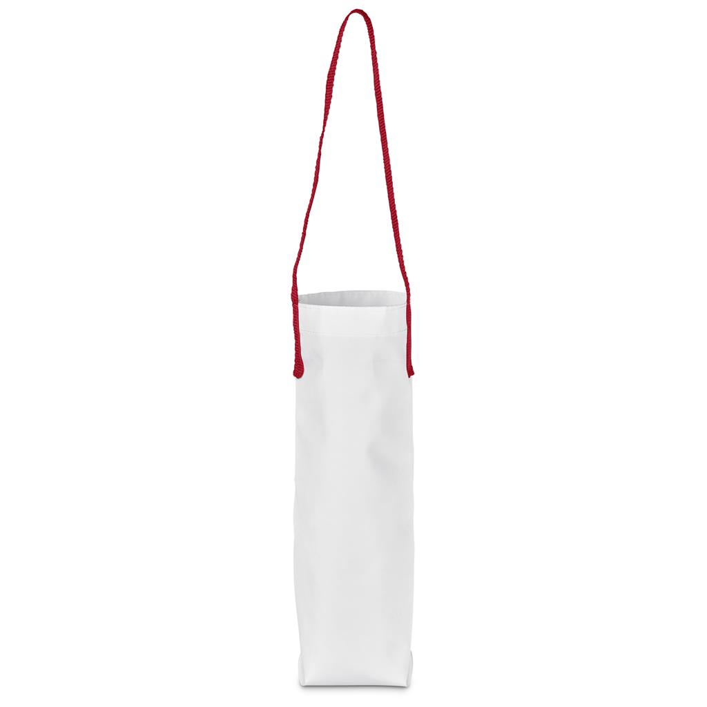 Pre-Production Sample Hoppla Cellaro Polyester Wine Bottle Gift Bag - Image 18