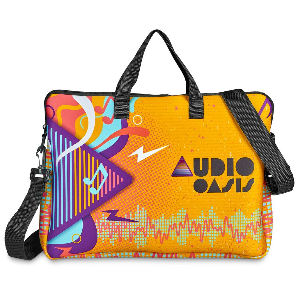 Hoppla Nimbus Neoprene Laptop Sleeve with Handles & Shoulder Strap – 15 -16 inch - Image 20
