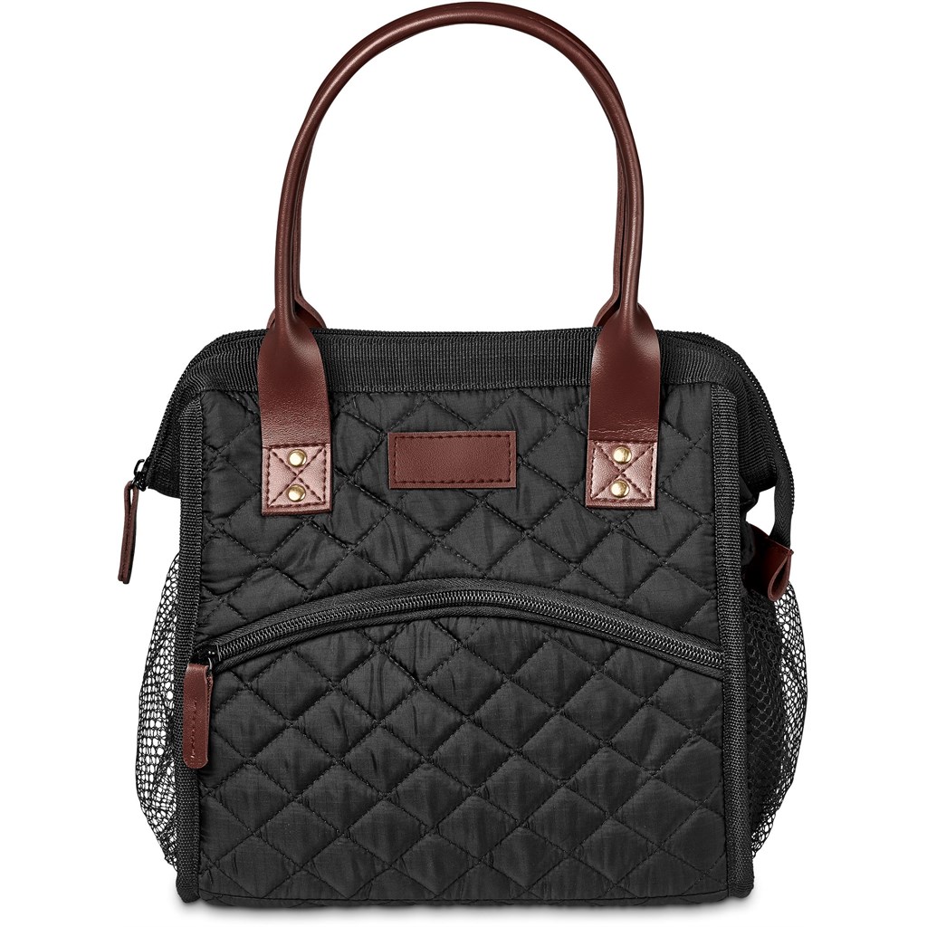 Serendipio Kate Quilted 12-Can Lunch Cooler - Image 4