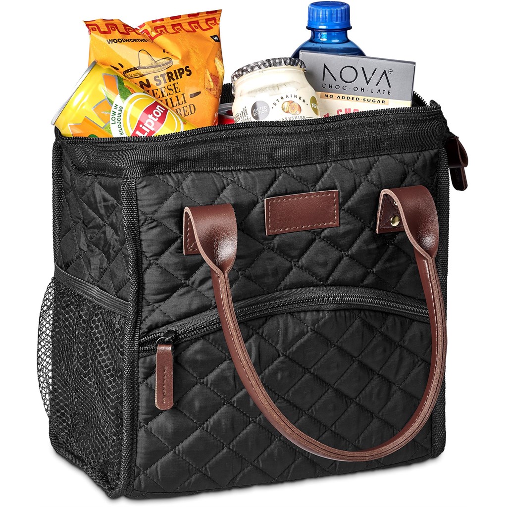 Serendipio Kate Quilted 12-Can Lunch Cooler - Image 2