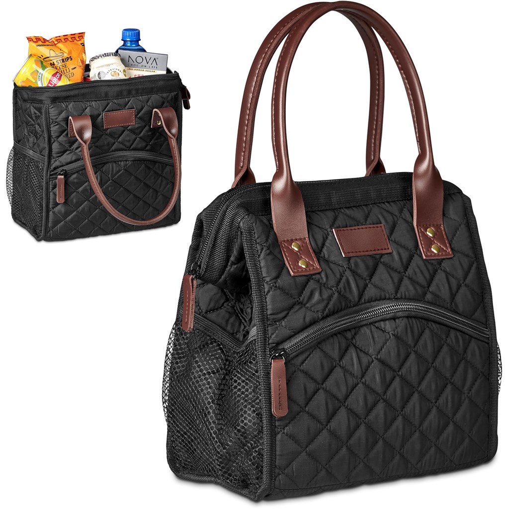 Serendipio Kate Quilted 12-Can Lunch Cooler - Image 3