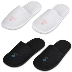 Serendipio Be Our Guest Linen Slippers