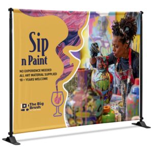Adjustable Banner Stand Pro 1.6m x 2.2m