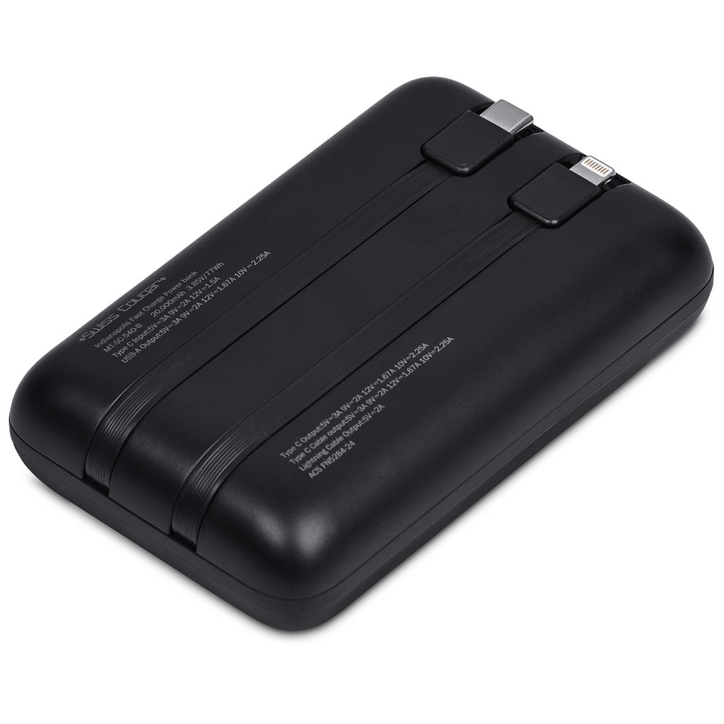 Swiss Cougar Indianapolis Fast Charge 22.5W Power Bank - 20 000mAh - Image 6