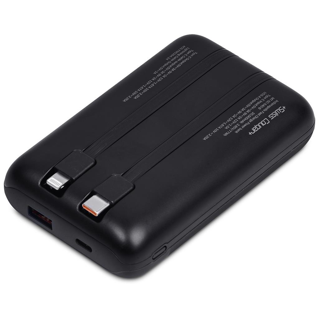 Swiss Cougar Indianapolis Fast Charge 22.5W Power Bank - 20 000mAh - Image 9