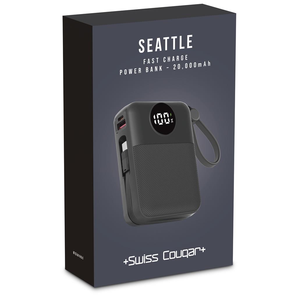 Swiss Cougar Seattle Fast Charge 22.5W Power Bank - 20 000mAh - Image 3