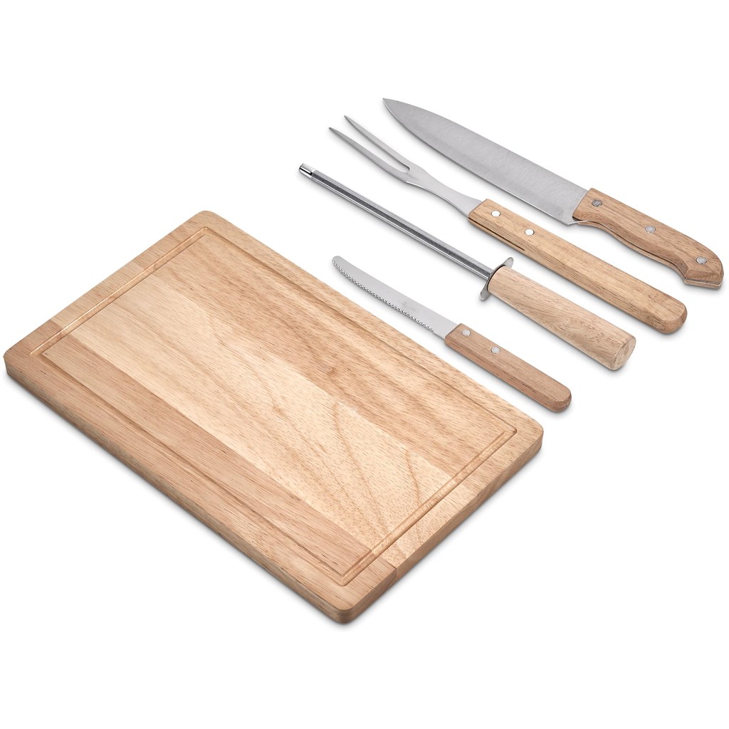 Serendipio Brenton 5-Piece Braai & Carving Set - Image 4