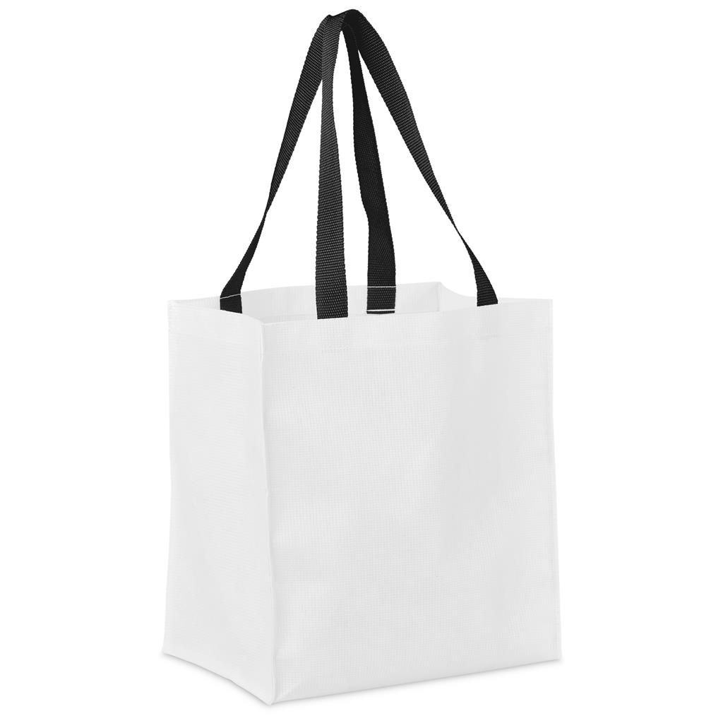 Pre-Production Sample Hoppla Gateway Recycled PET Stitch-Bond Shopper - Image 15