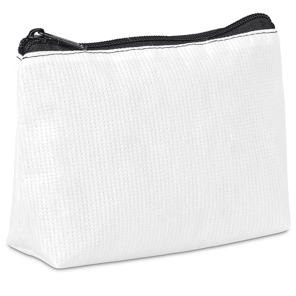 Pre-Production Sample Hoppla Recycled PET Stitch-Bond Mini Toiletry Bag - Image 30