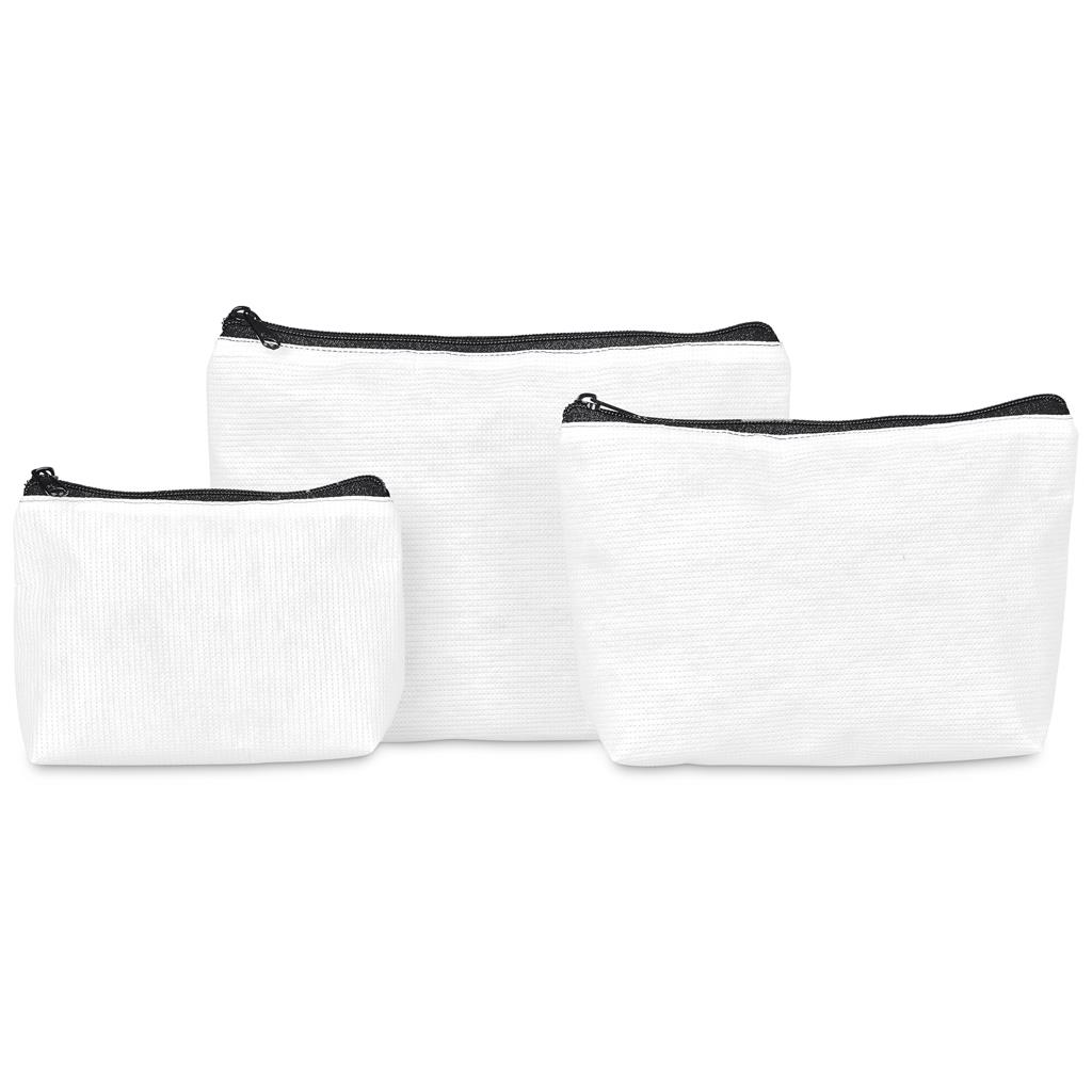 Pre-Production Sample Hoppla Recycled PET Stitch-Bond Mini Toiletry Bag - Image 31