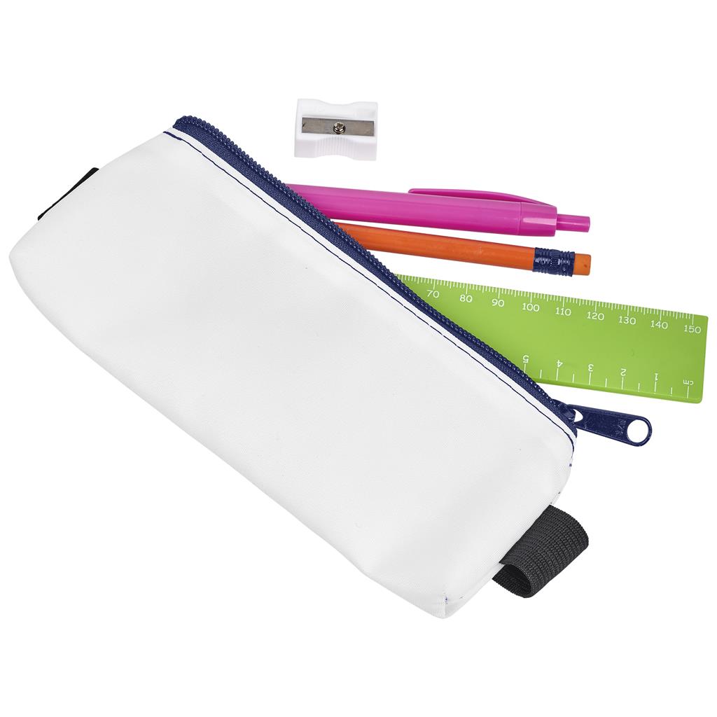 Pre-Production Sample Hoppla Lagoon Polyester Pencil Case To Fit Over An A5 Notebook - Image 16