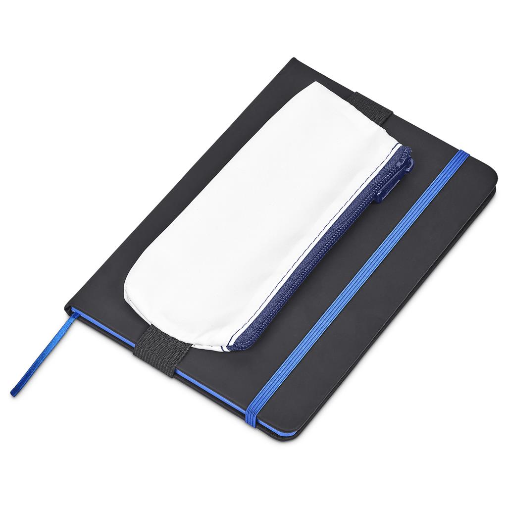 Pre-Production Sample Hoppla Lagoon Polyester Pencil Case To Fit Over An A5 Notebook - Image 11