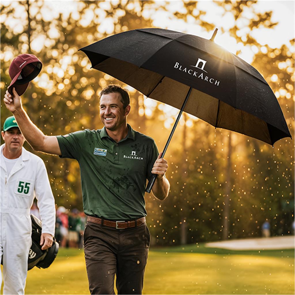 Alex Varga Taranis Auto-Open Golf Umbrella - Image 11