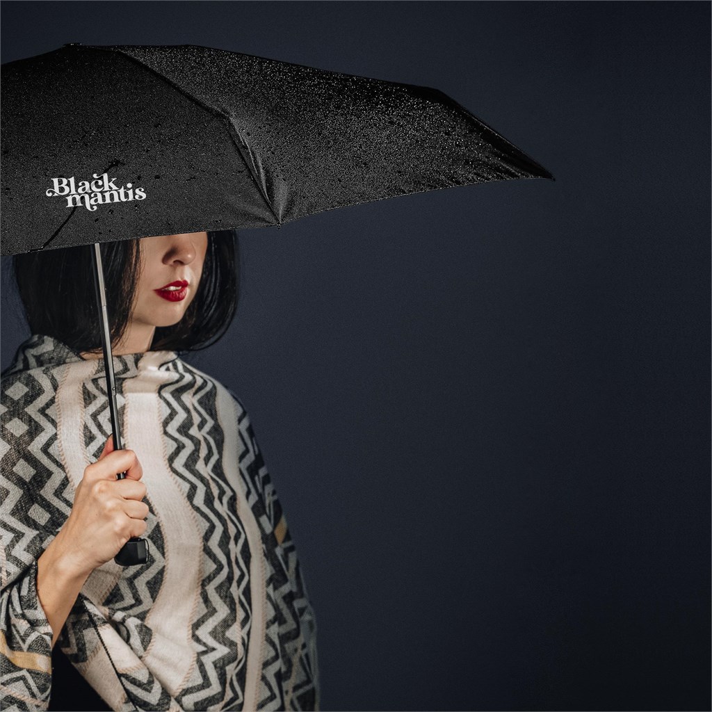 Serendipio Salem Recycled PET Compact Umbrella with EVA Pouch - Image 8
