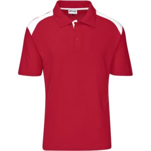 Mens Apex Golf Shirt - Red