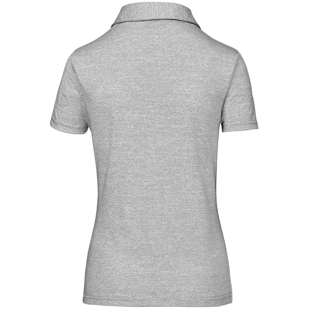 Ladies Echo Golf Shirt - Grey - Image 2