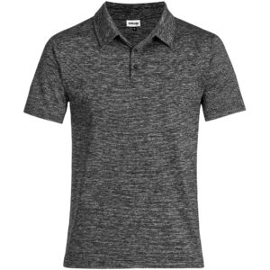 Mens Echo Golf Shirt - Black