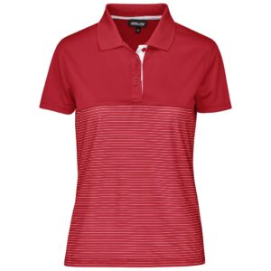 Ladies Maestro Golf Shirt - Red