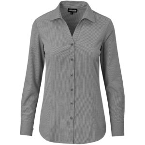 Ladies Long Sleeve Northampton Shirt - Black