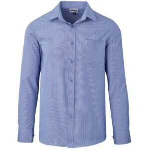 Mens Long Sleeve Northampton Shirt - Royal Blue