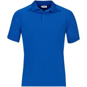 Mens Santorini Golf Shirt - Blue