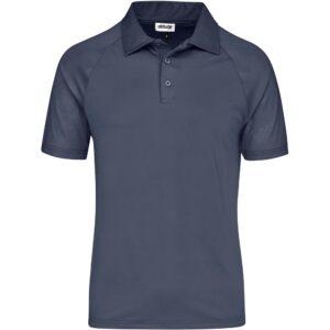 Mens Santorini Golf Shirt - Grey