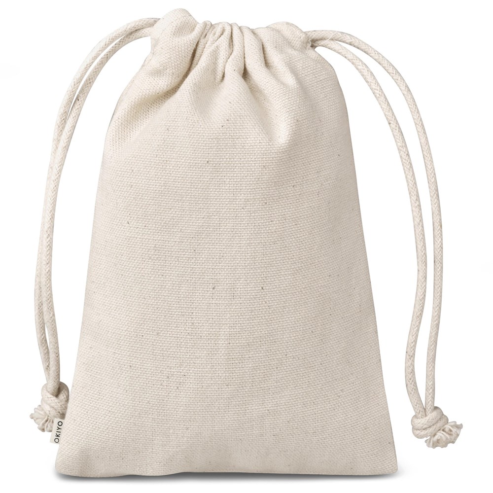 Okiyo Chikara Mini Cotton Drawstring Pouch - Image 4