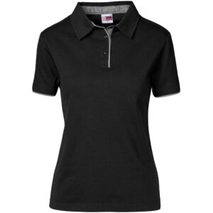 Ladies Delta Golf Shirt - Black