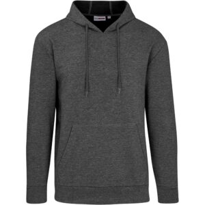Mens Omega Hooded Sweater - Charcoal