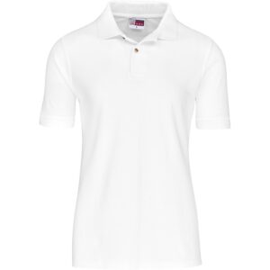 Mens Boston Golf Shirt - White
