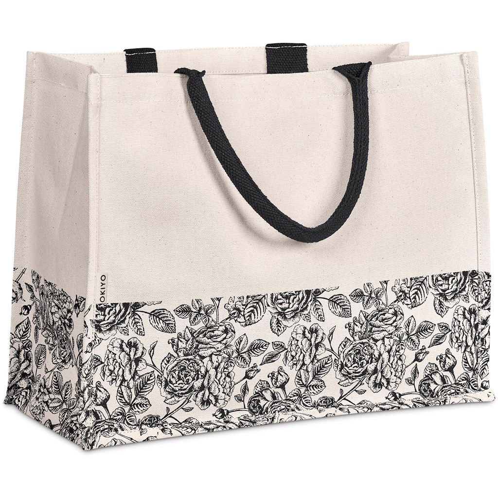 Okiyo Hana Printed Cotton Tote - Image 7