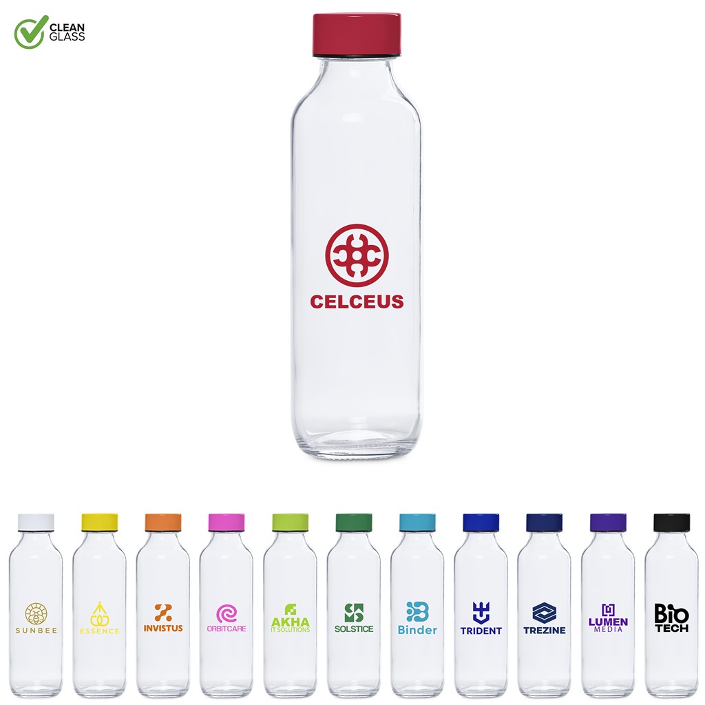 Kooshty Gladiola Glass Water Bottle - 500ml - Image 68