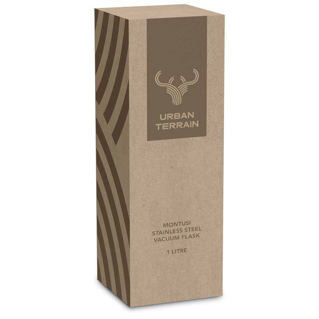Urban Terrain Montusi Stainless Steel Vacuum Flask - 1 Litre - Image 5