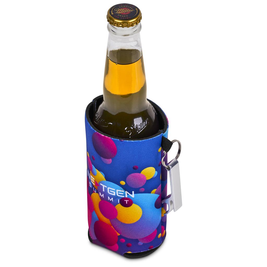 Hoppla Freezo Neoprene Stubby Cooler With Bottle Opener - Image 7