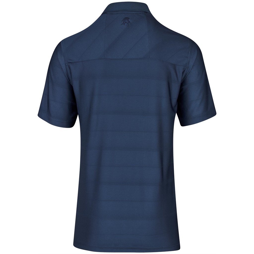 Mens Admiral Golf Shirt - Navy - Image 2