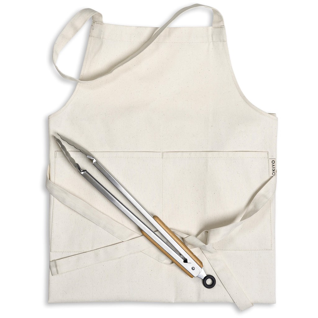 Okiyo Gohan Cotton Apron - Image 7