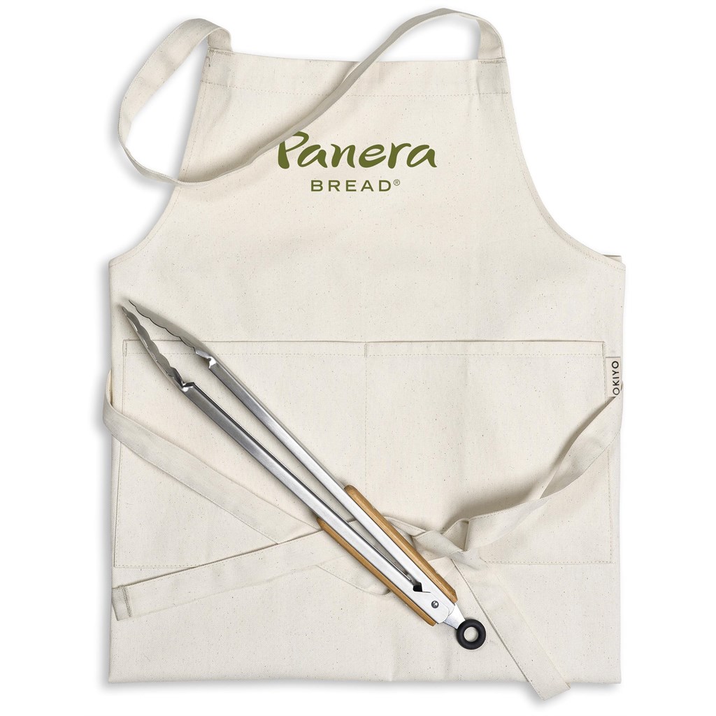 Okiyo Gohan Cotton Apron - Image 3