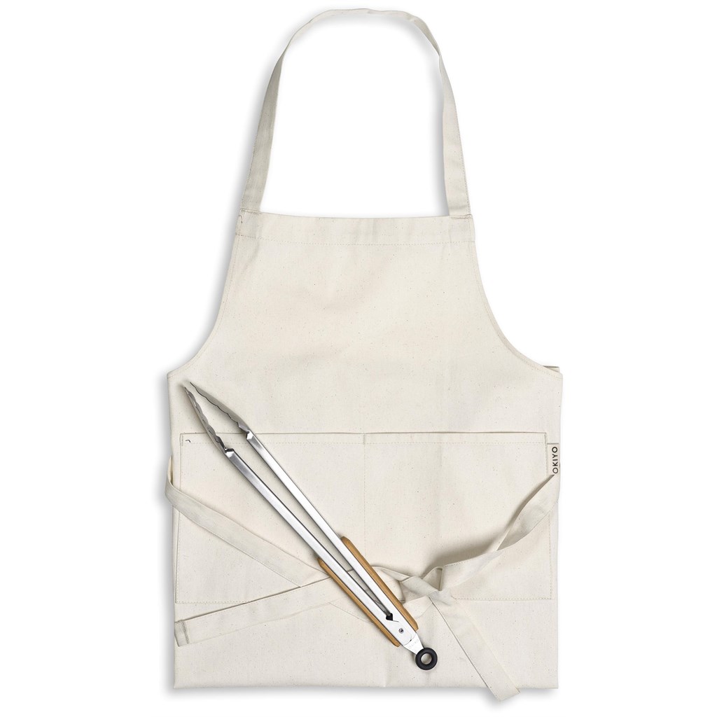 Okiyo Gohan Cotton Apron - Image 5