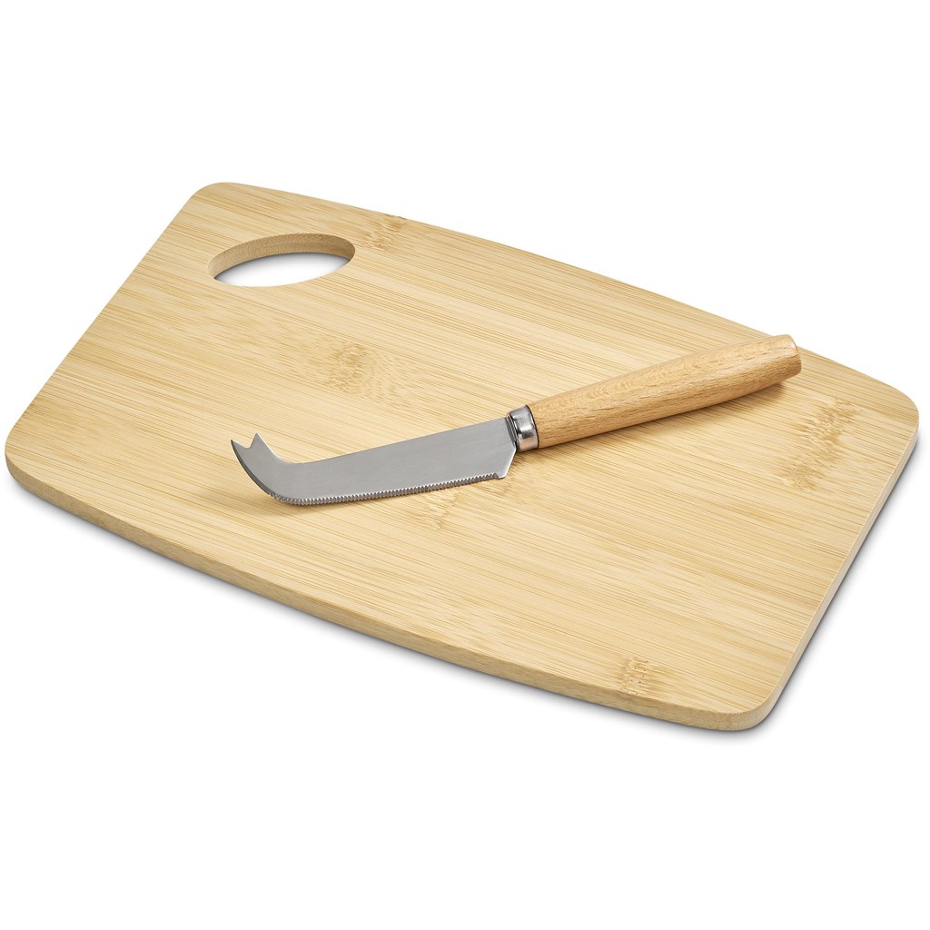 Okiyo Edamu Bamboo Cheese Board Set - Image 12